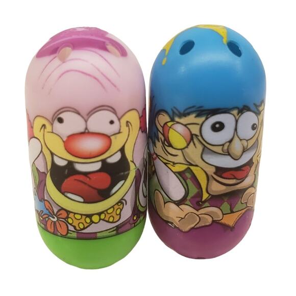 Mighty Beanz Clown Bean 132 and Jester Bean 209 Year 2010 - Picture 2 of 5